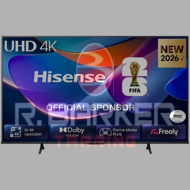 Hisense 65A6STUK 65 inch 4K Ultra HD Smart TV Black