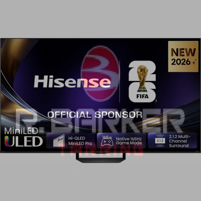 Hisense 75U7STUK 75inch Hi-QLED MiniLED 4K 165Hz TV