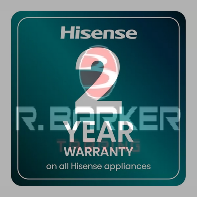 Hisense HS642D90XUK Dishwasher 14 Place Settings Steel