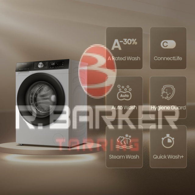 Hisense WF3S9043BW3 9kg 1400 Spin Washing Machine