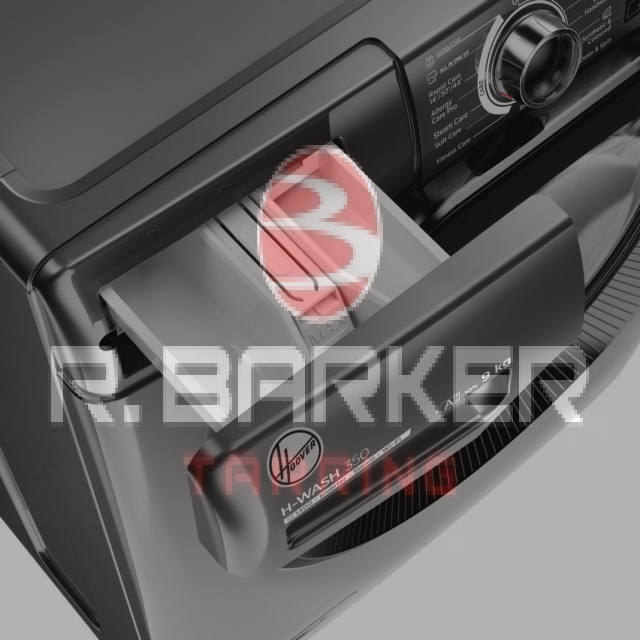 Hoover H3WPS496TAMBR68 9kg 1400 Spin Washer Graphite