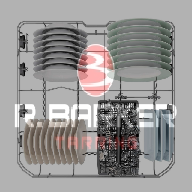 Hoover HFP4D9F0W1-80 Dishwasher 14 Place Settings White