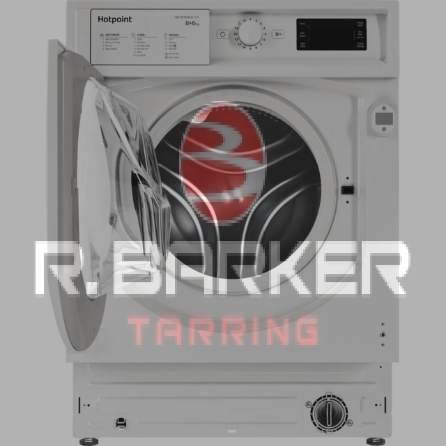 Hotpoint BI WDHG 861485 BIWDHG861485 8kg/6kg 1400 Spin Built In Washer Dryer - White