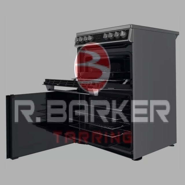 Hotpoint HDM67V8D2CX 60 cm Ceramic Double Cooker - Stainless Steel