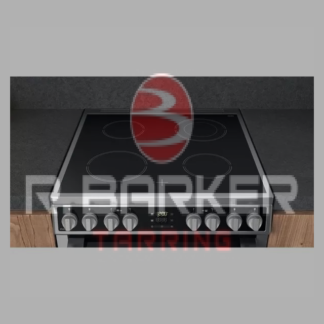 Hotpoint HDM67V8D2CX 60 cm Ceramic Double Cooker - Stainless Steel