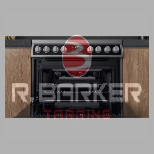 Hotpoint HDM67V8D2CX 60 cm Ceramic Double Cooker - Stainless Steel