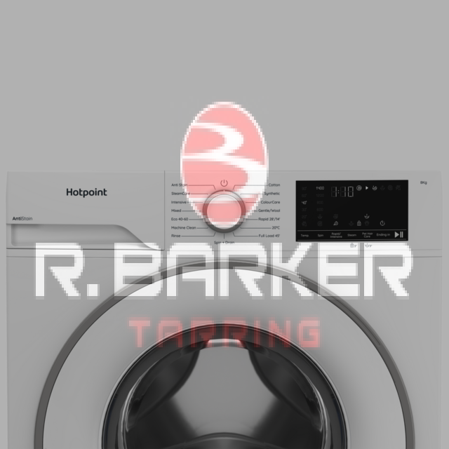 Hotpoint HEV841WUK 8kg 1400 Spin Washing Machine White