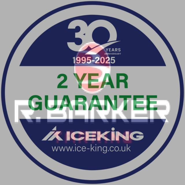 IceKing RHL550EW 55cm White Under Counter Fridge