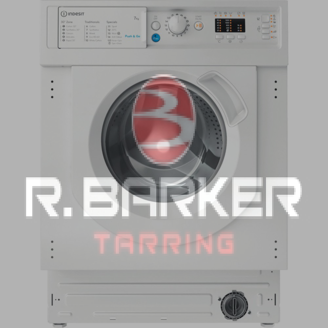 Indesit BIWMIL71252UKN 7kg 1200 Spin Integrated Washing Machine - White