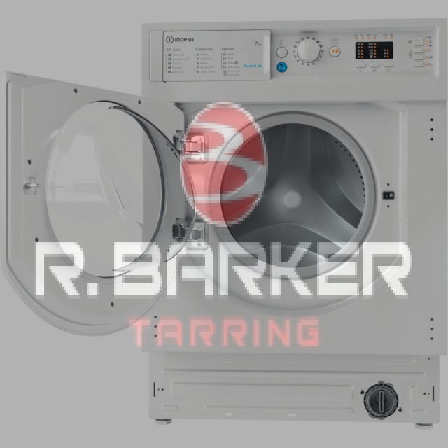 Indesit BIWMIL71252UKN 7kg 1200 Spin Integrated Washing Machine - White