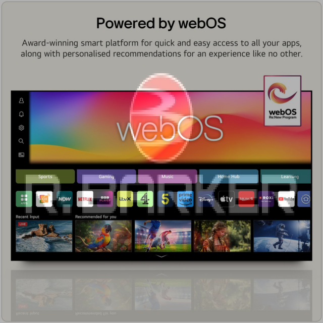 LG 98NU900B6LB 98 inch 4K QNED AI Smart TV