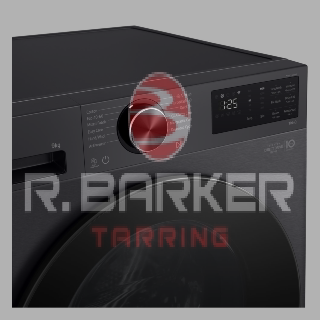 LG F2X50S9TBB 9kg 1200 Spin Washing Machine Black