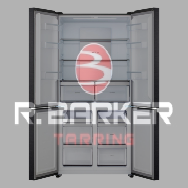LG GMM42ABBEH Matte Black American Fridge Freezer