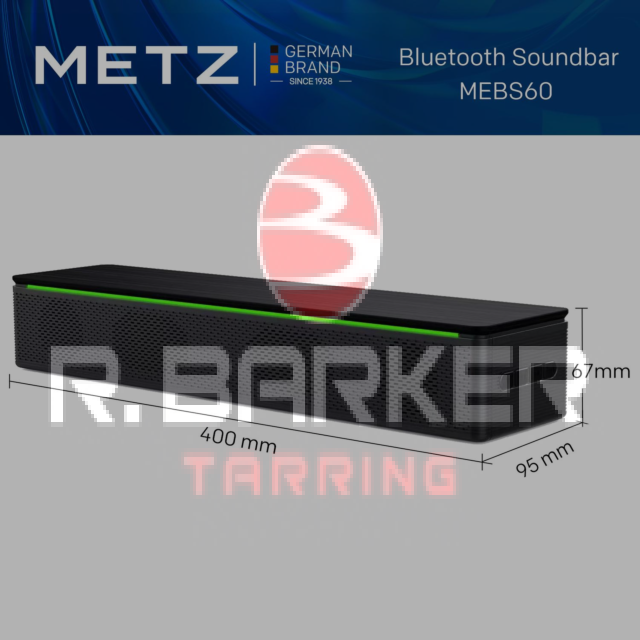 METZ MEBS60 Wireless Bluetooth Speaker - Model MEBS60