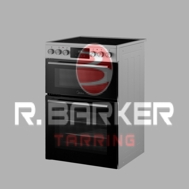 Midea MFO24EME4R118-WH 60cm Double Oven Cooker White