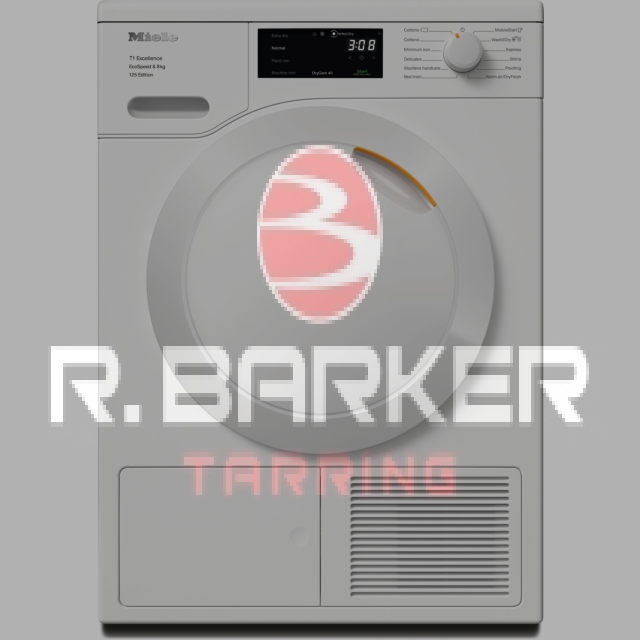 Miele TEC665WP 8kg Heat Pump Tumble Dryer - Lotus White