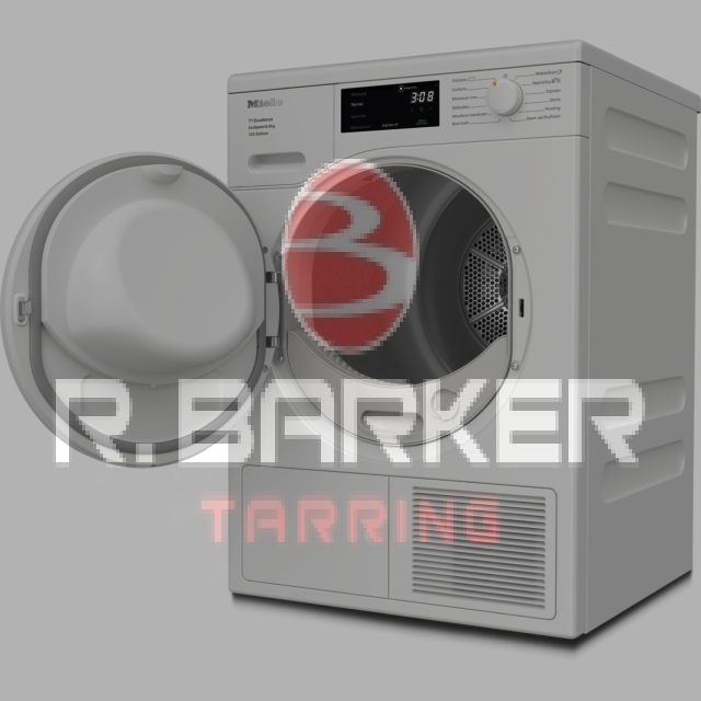 Miele TEC665WP 8kg Heat Pump Tumble Dryer - Lotus White