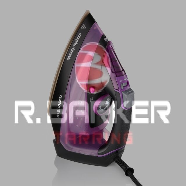 Morphy Richards 303140 Turbosteam 2800W Steam Iron - Purple