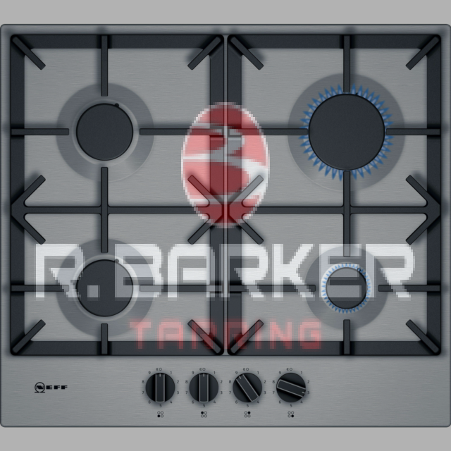 Neff T26DS49N0 58cm Gas Hob - Stainless Steel