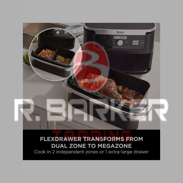 Ninja AF500UK Foodi FlexDrawer Air Fryer - Black