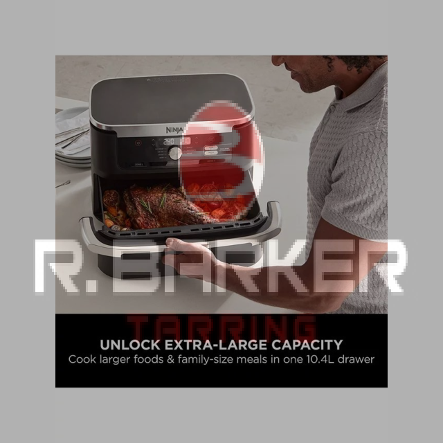 Ninja AF500UK Foodi FlexDrawer Air Fryer - Black