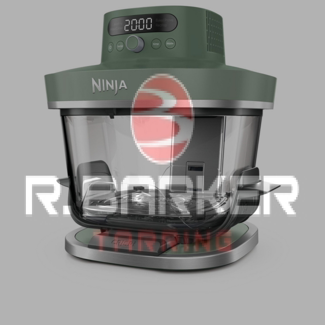 Ninja AS090UKGN CRISPi PRO 5-in-1 Glass Air Fryer Green