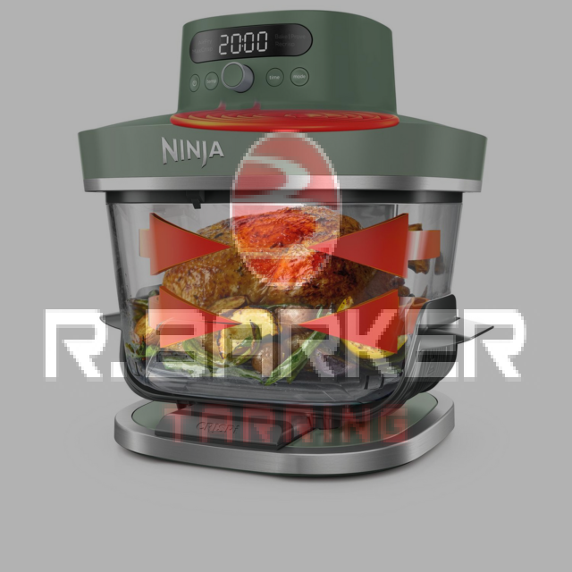 Ninja AS090UKGN CRISPi PRO 5-in-1 Glass Air Fryer Green