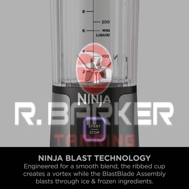 Ninja Blast Cordless Blender USB-C Rechargeable Black