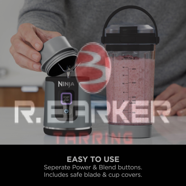 Ninja Blast Cordless Blender USB-C Rechargeable Black