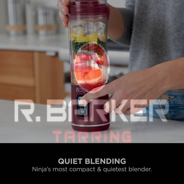 Ninja Blast Compact Cordless Blender Model Cranberry