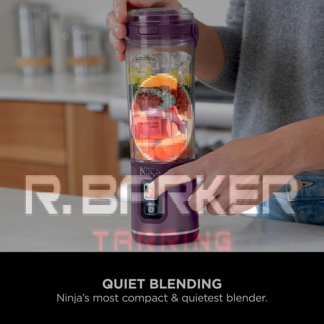 Ninja BC151UKPR Cordless Portable Blender with USB-C