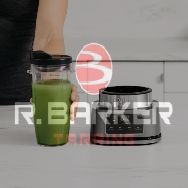 Ninja CB100UK 2-in-1 Foodi Power Nutri Blender with Auto-iQ- Silver