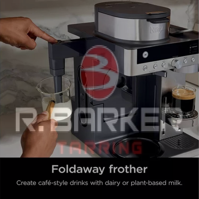 Ninja CFN802UK Coffee Machine in Silver/Black Finish