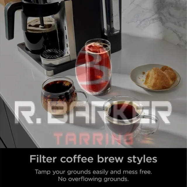 Ninja CFN802UK Coffee Machine in Silver/Black Finish
