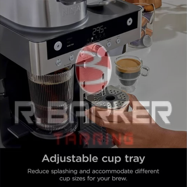 Ninja CFN802UK Coffee Machine in Silver/Black Finish