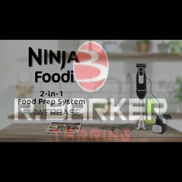 Ninja CI090UK Ninja Foodi 2-in-1 Hand Blender & Mixer - Black