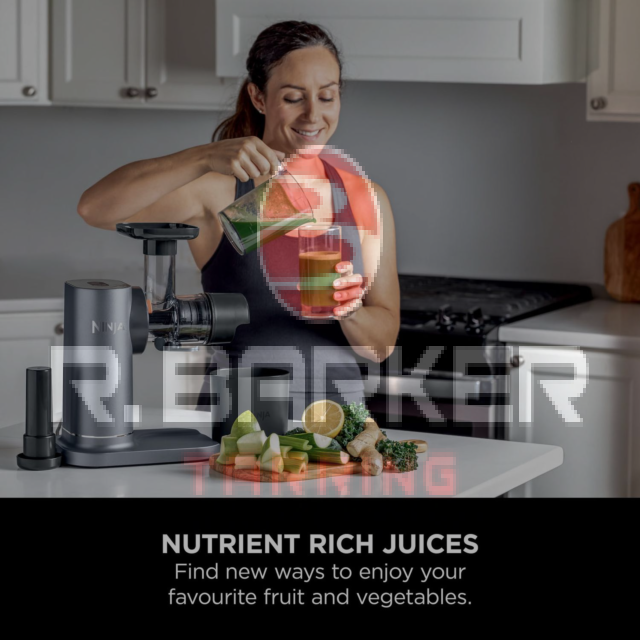 Ninja JC151UK Black Cold Press Juicer with Filter