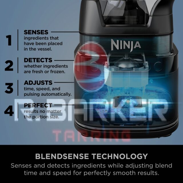 Ninja TB201UK Detect Power Blending Pro with Blendsense Technology - Black