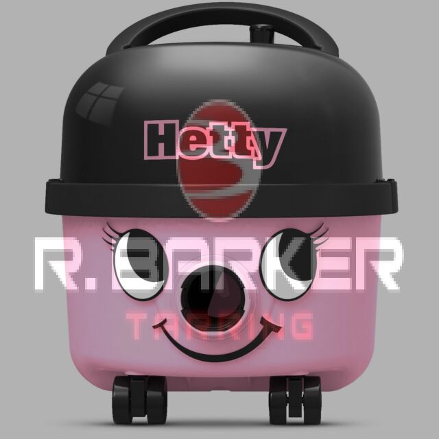 Numatic 902289 Hetty Vacuum Cleaner - Pink