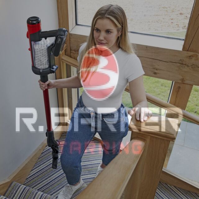 Numatic 916177 Henry Quick Vacuum - 60 Minutes Run Time - Red