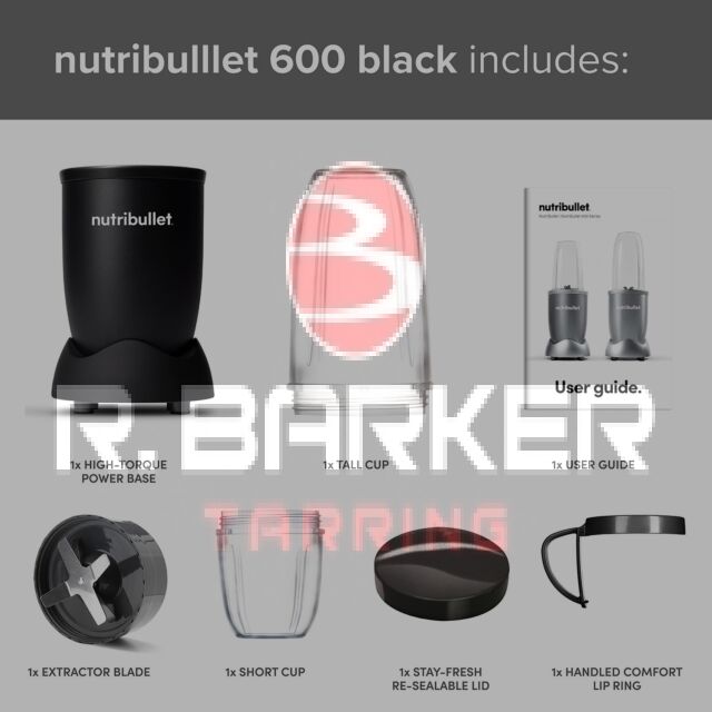 Nutribullet 02548  600 Series Blender - Black