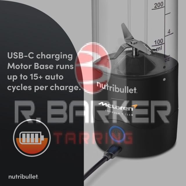 Nutribullet 2777 McLaren Portable Blender in Grey