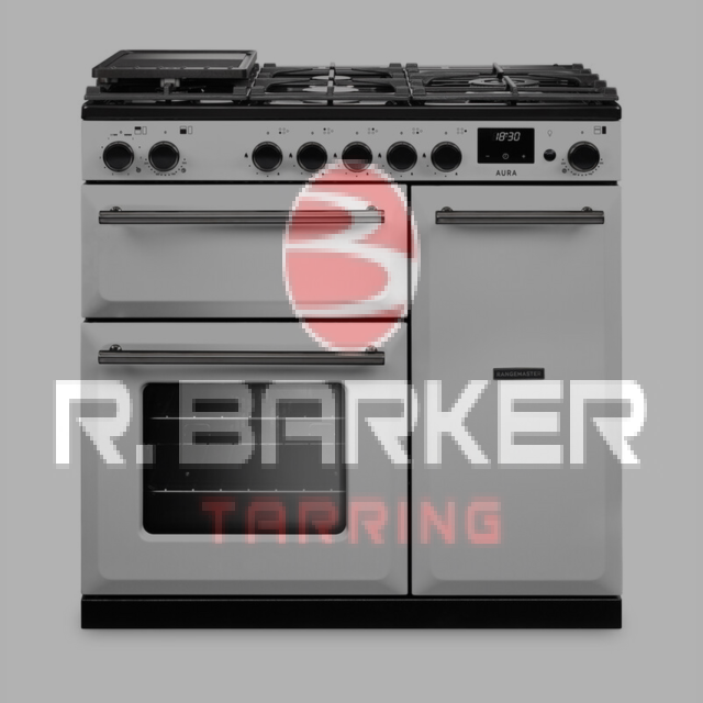 Rangemaster AURA90DFP 90cm Dual Fuel Cooker White