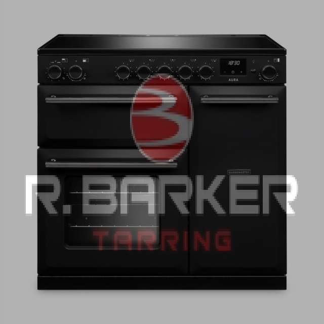 Rangemaster AURA90EIP 90cm Induction Range Cooker Black