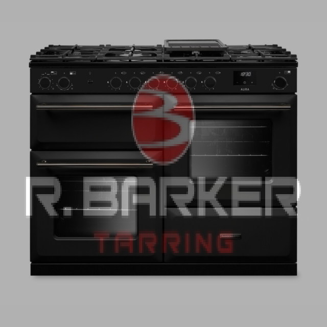 Rangemaster AURO110DF 110cm Dual Fuel Cooker Charcoal