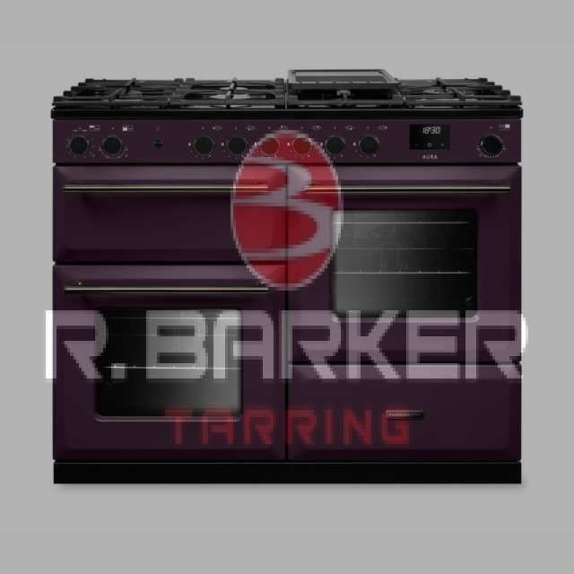 Rangemaster AURO110DF/19314 110cm Dual Fuel Cooker Plum