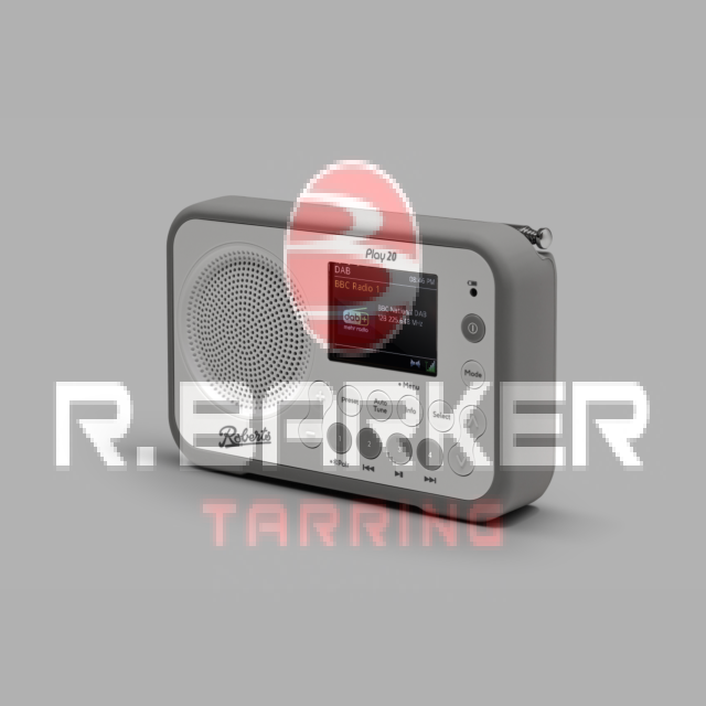 Roberts Radio PLAY20W DAB Radio - White