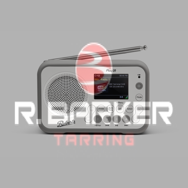 Roberts Radio PLAY20W DAB Radio - White