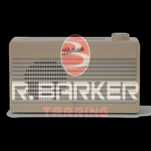 Roberts Radio Rambler Midi DAB/DAB+/FM RDS Radio with Bluetooth - Pastel Cream
