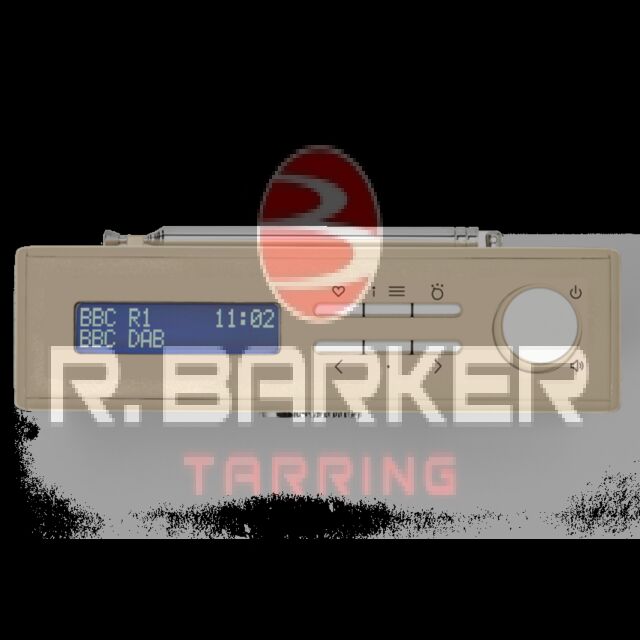 Roberts Radio Rambler Midi DAB/DAB+/FM RDS Radio with Bluetooth - Pastel Cream